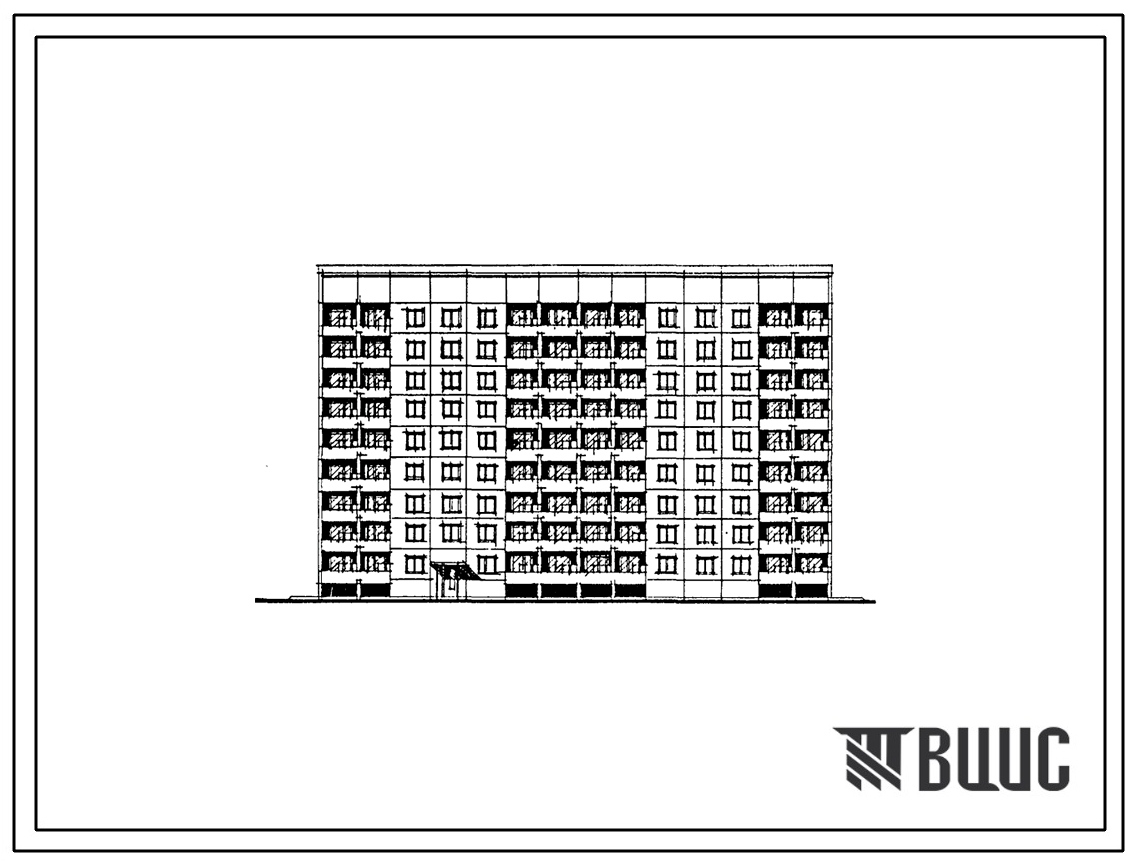 Типовой проект 161-121-138.13.87 5-этажное общежитие на 285 мест для рабочих и служащих (для строительства в Ленинградской области)