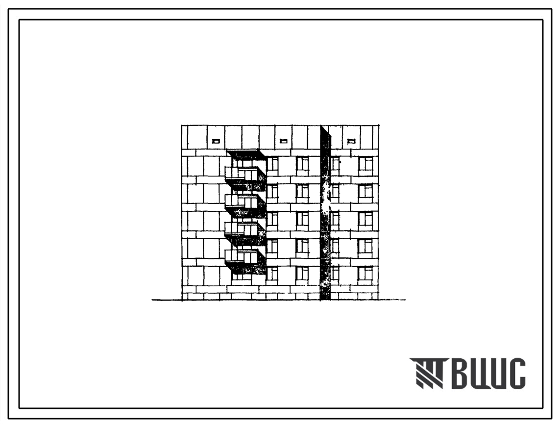 Типовой проект 114-036с/1 Пятиэтажная односекционная 15-квартирная угловая левая блок-секция (однокомнатных 1Б — 5, трехкомнатных 3А — 5, четырехкомнатных 4Б — 5) из крупных блоков. Для строительства в районах сейсмичностью 8 баллов.