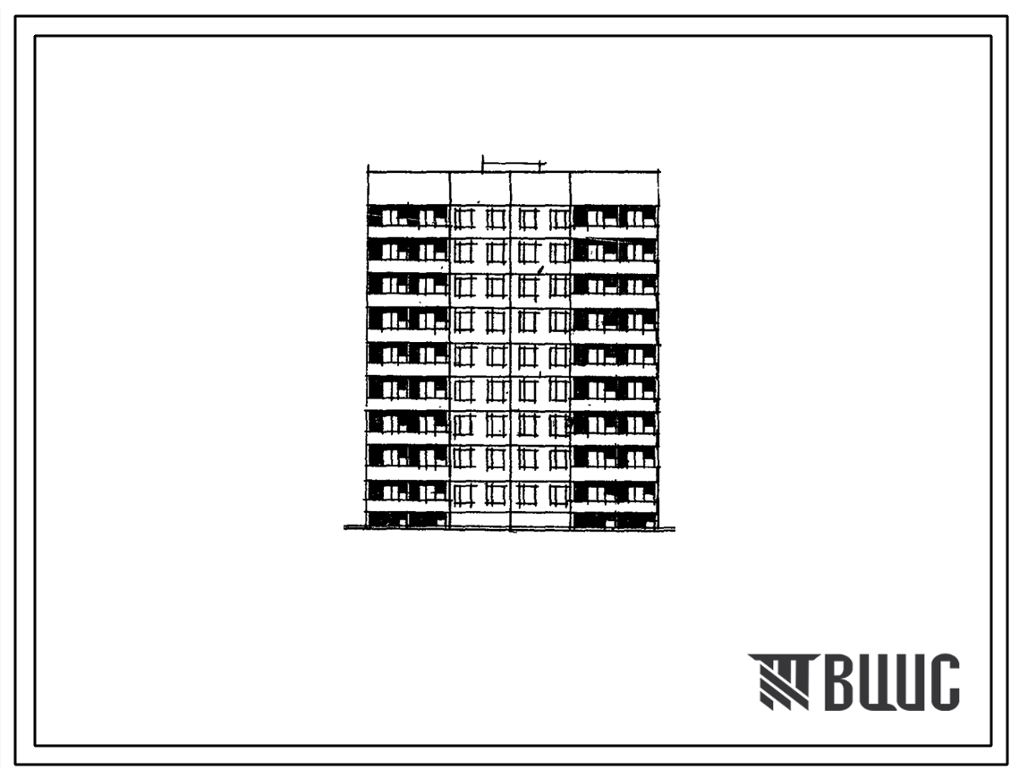 Типовой проект 84-05/1.2 Серия 84 (Шаг поперечных стен 2,4; 3,6; 4,8 и 6,0 м СТЕНЫ ИЗ ОДНОСЛОЙНЫХ КЕРАМЗИТОБЕТОННЫХ ПАНЕЛЕЙ, Пятиэтажные, Девятиэтажные)
