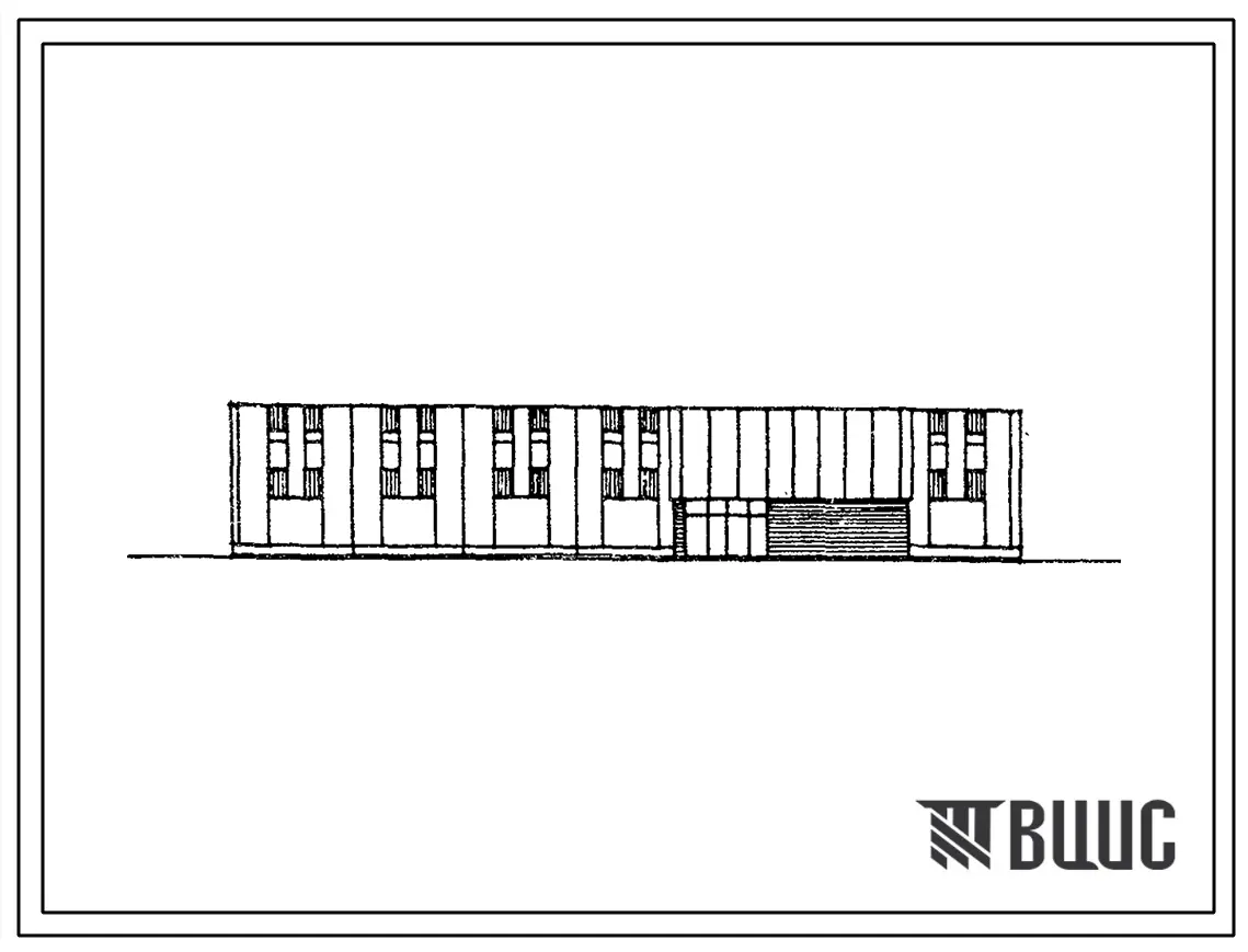 Типовой проект 272-12-57.83 Унифицированное здание непродовольственного магазина «Товары для детей» торговой площадью 1500м2 с вариантом технологической планировки «Товары для молодежи». Для строительства в 1В климатическом подрайоне, 2 и 3 к. районах.