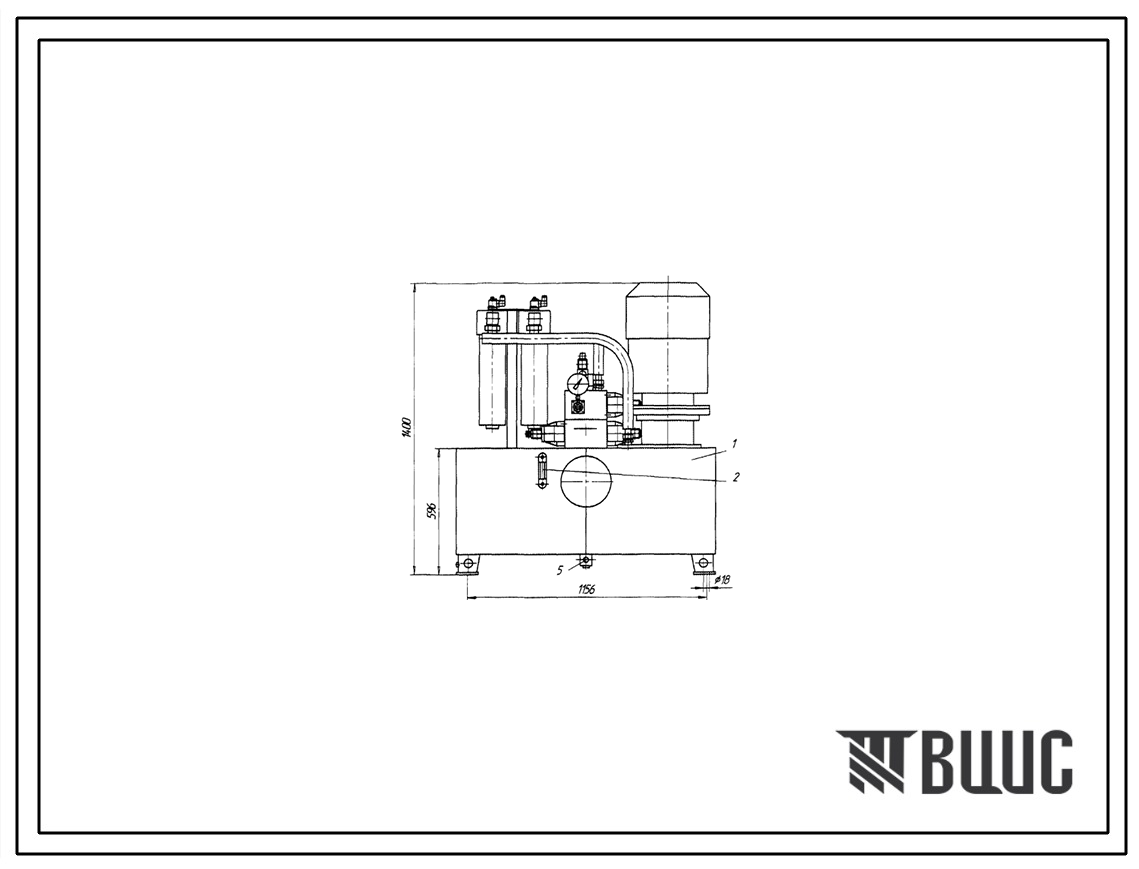 Шифр С400.4666.24.ПС Насосная установка С400.4666.24