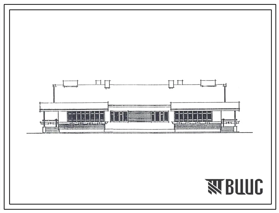 Типовой проект 144-16-134.90 Дом на 2 трехкомнатные квартиры с упрощенным инженерным оборудованием. Общая площадь квартир 178 м2 (СТЕНЫ ИЗ КИРПИЧА, Перекрытия железобетонные. Полное инженерное благоустройство, Одноэтажные, Мансардные, Секционные дома Двух