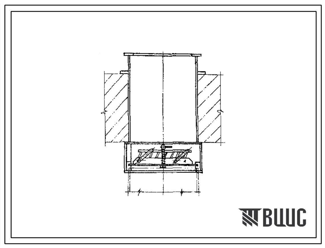 Серия ТДК-Н-1-70 Часть II Типовые решения систем и устройств внутреннего оборудования сооружений гражданской обороны: Раздел III. Альбом 3. Приложение. Рабочие чертежи коробок УЗС-1, МЗС и масляного фильтра