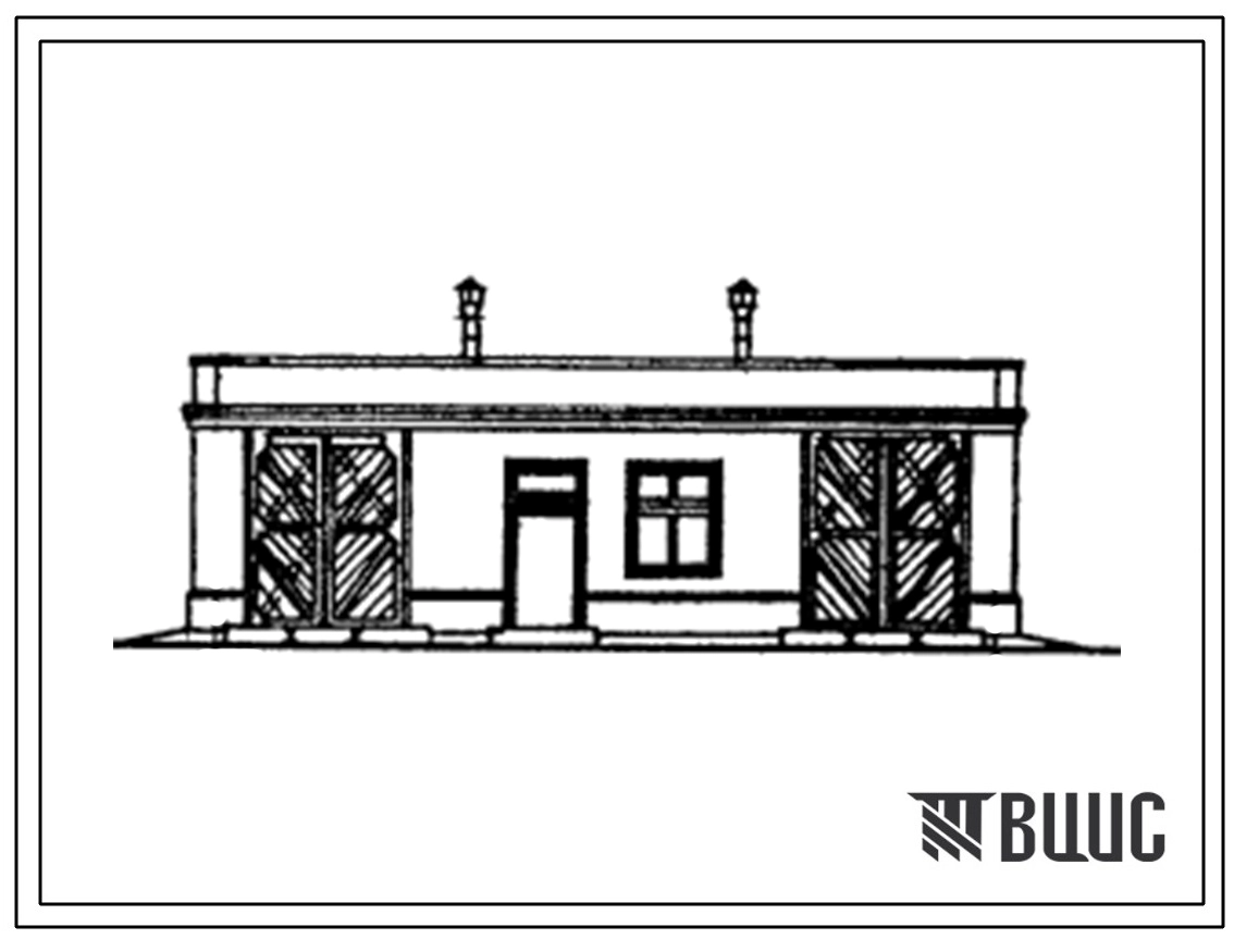 Типовой проект 411-2-16 Паровая сушилка на 2000 м3 условных пиломатериалов год.