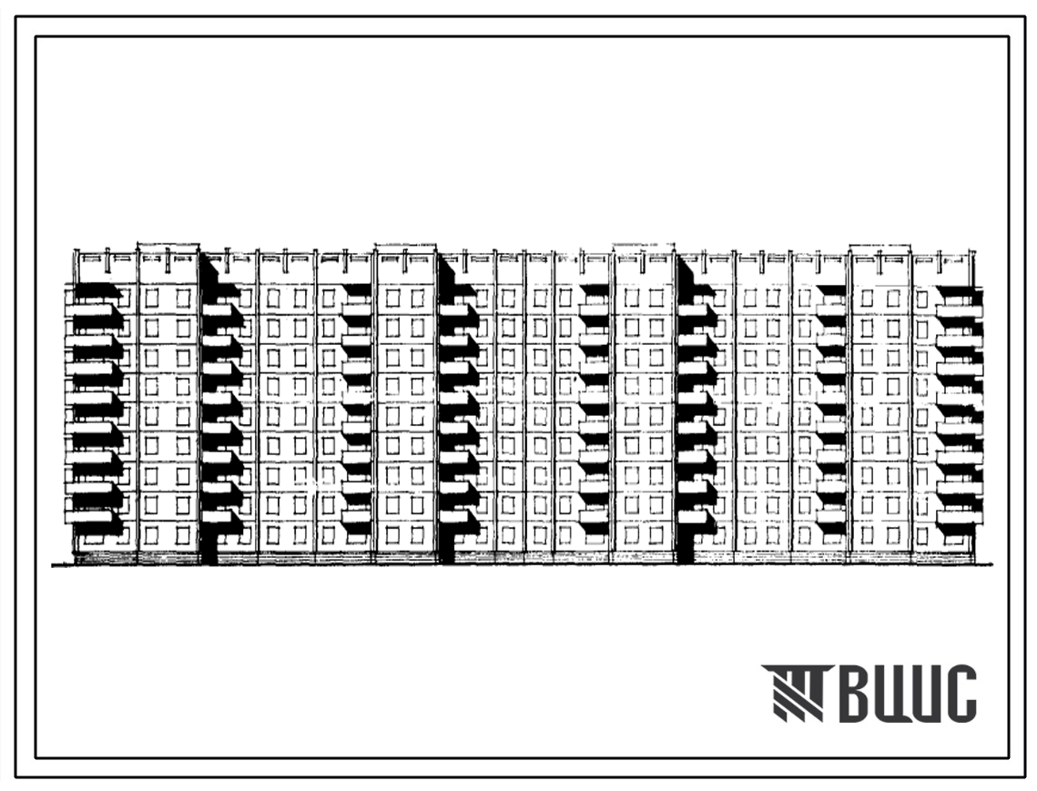 Типовой проект 111-135-120/1 Девятиэтажный четырехсекционный дом на 144 квартиры (однокомнатных 1Б — 18, двухкомнатных 2А — 4, 2Б — 54, трехкомнатных 3А — 18, 3Б — 50). Для строительства в IВ климатическом подрайоне.
