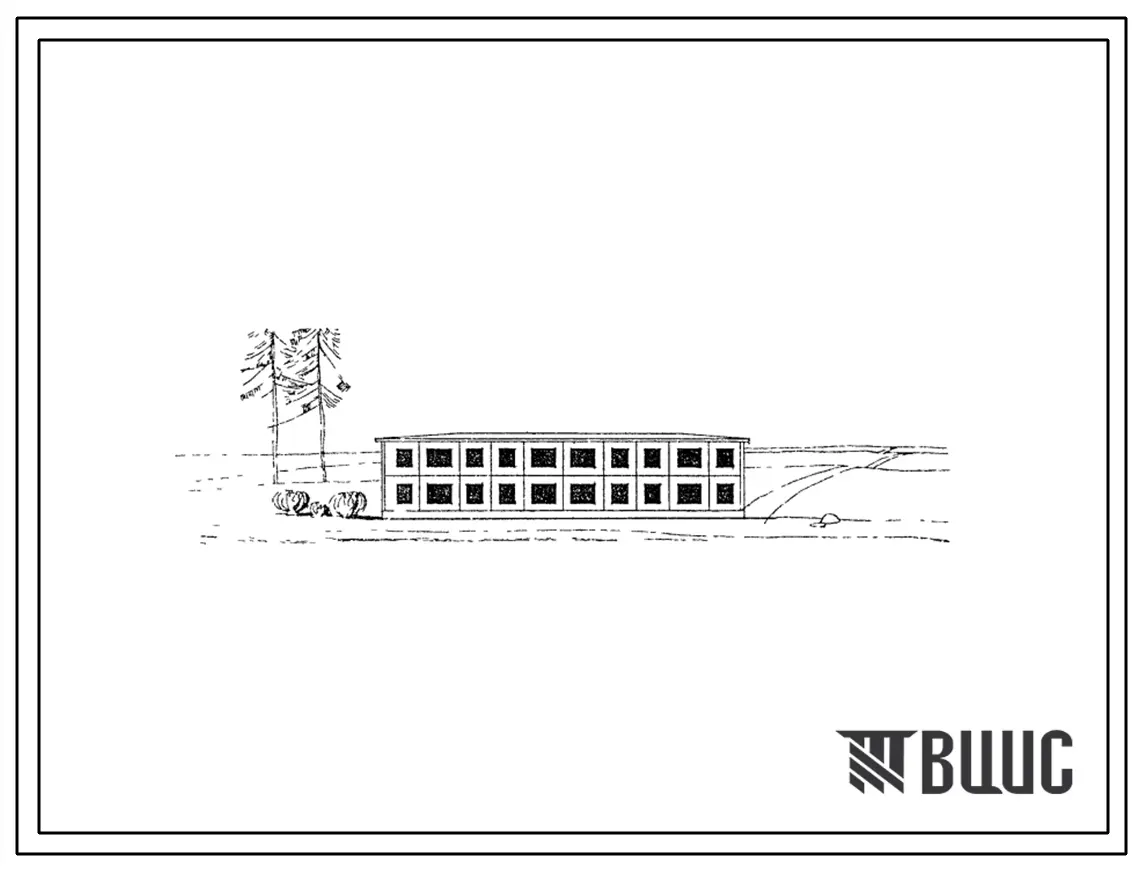 Типовой проект 1-464А-69/66 2-этажный крупнопанельный 12-квартирный дом с 1-2-3-комнатными квартирами.