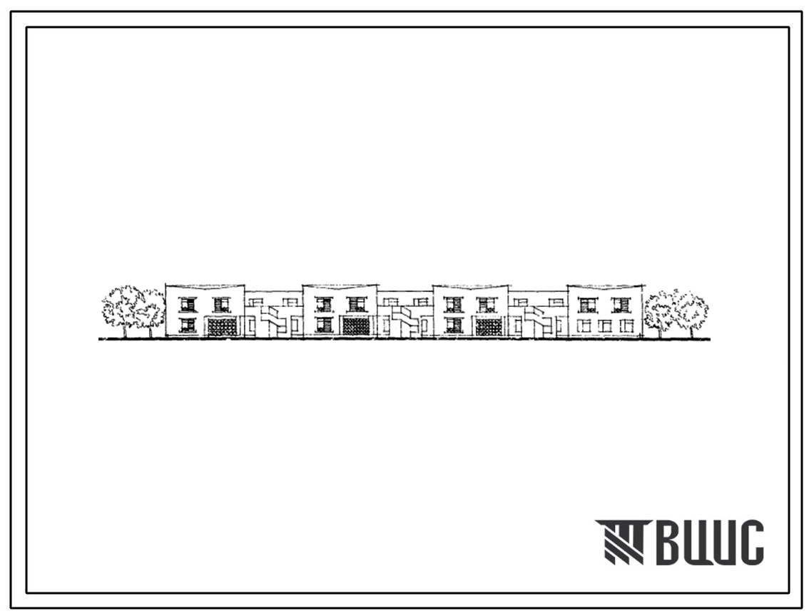Типовой проект 214-2-127 Детские ясли-сад на 320 мест, из местных строительных материалов, для строительства в 4А и 4Г климатических подрайонах
