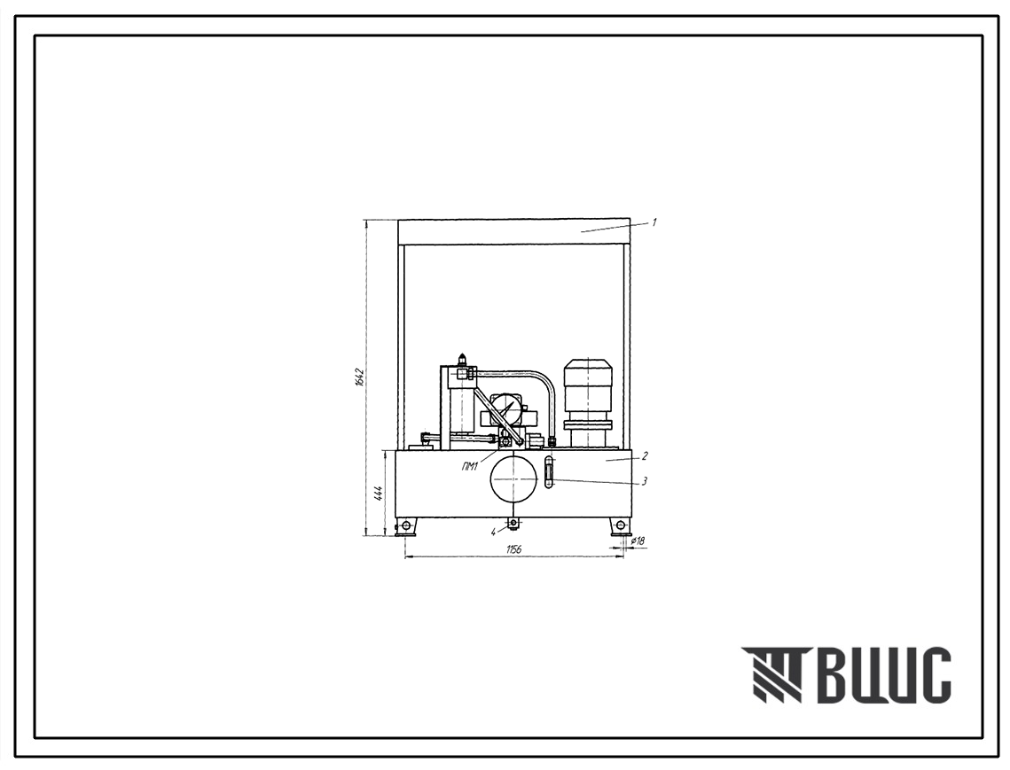 Шифр 1С250.86.25.4-1.1.2-1РВ110-РД Насосная установка 1С250.86.25.4-1.1.2-1РВ110-РД