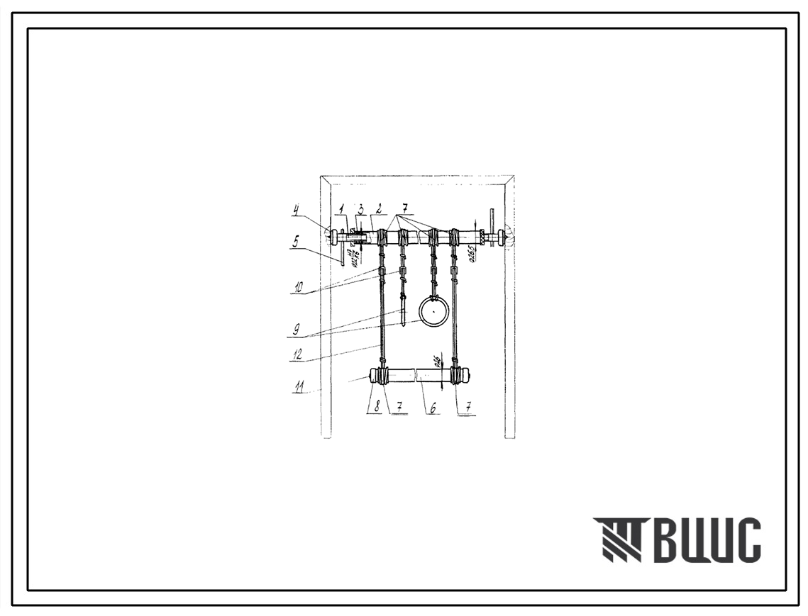 Шифр ДСК-2.000 Упаковка детского спортивного комплекса ДСК-2.000