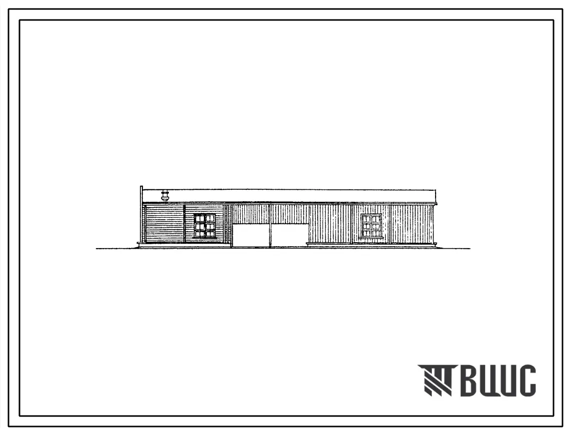 Типовой проект 709-21 Такелажный склад с ремонтной мастерской для единовременного хранения 200 т такелажа.