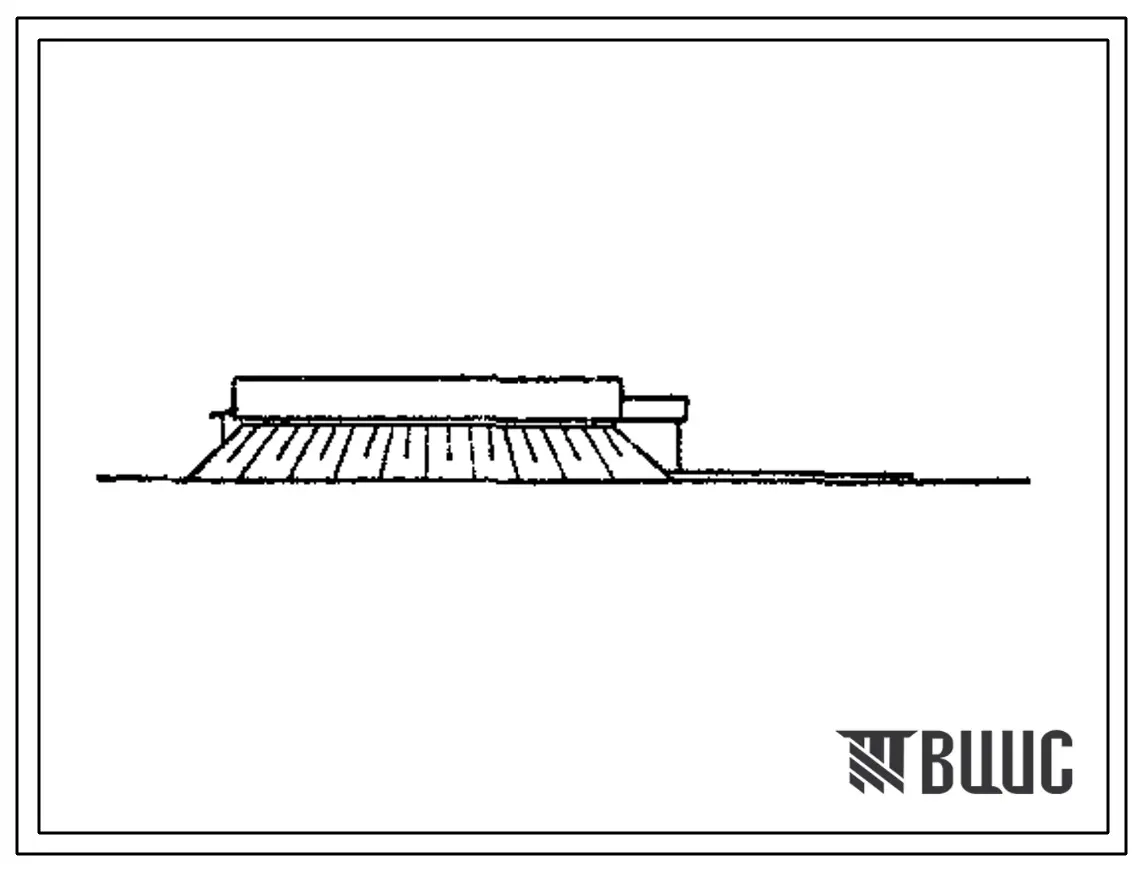 Типовой проект 808-5-74.92 Зимовник на 600 пчелиных семей. Размеры здания - 9x14 м. Расчетная температура: -30°С. Стены – деревянные. Перекрытие - деревянное