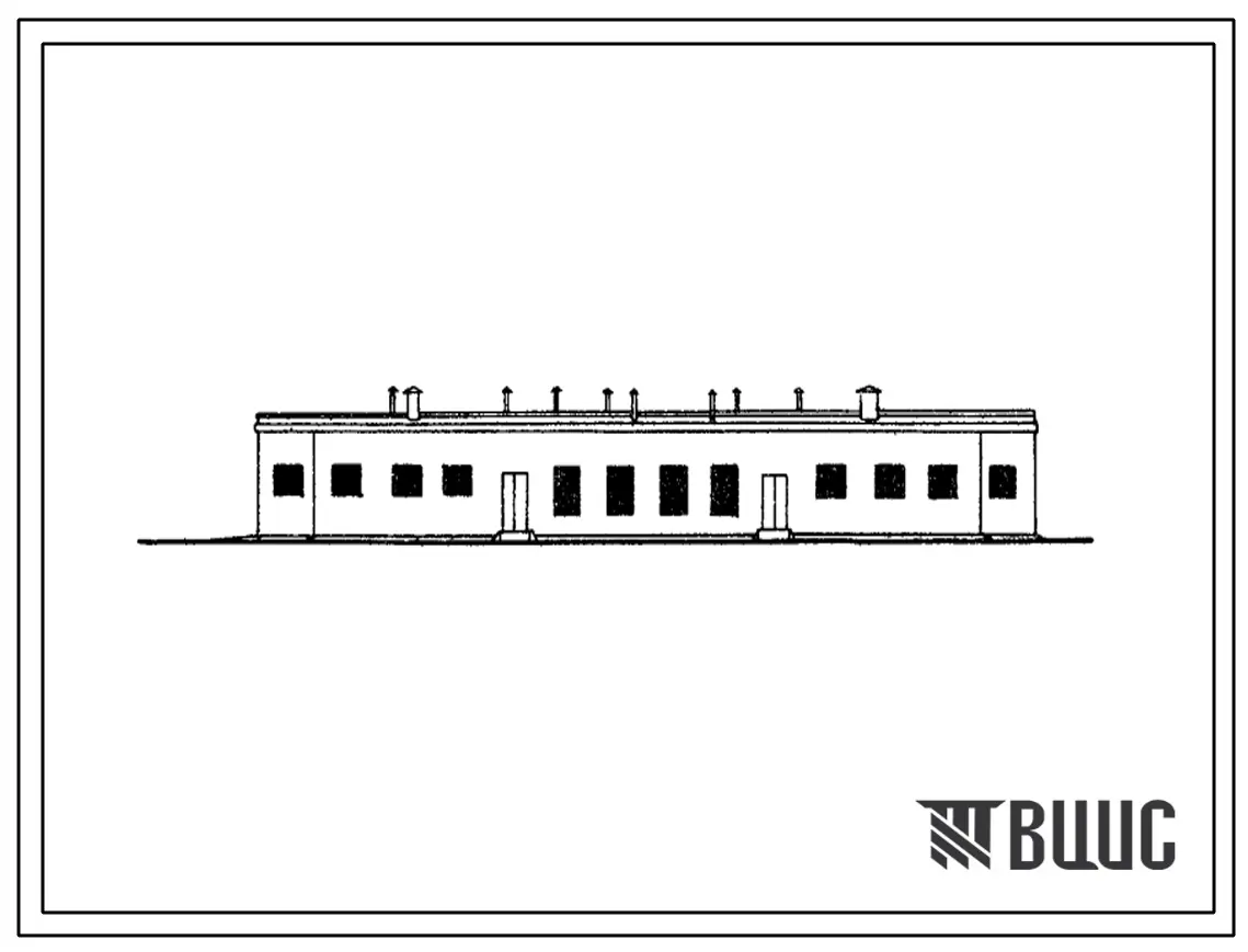 Типовой проект 801-300 Доильно-молочный блок с применением доильной установки «Тандем» на 24 станков