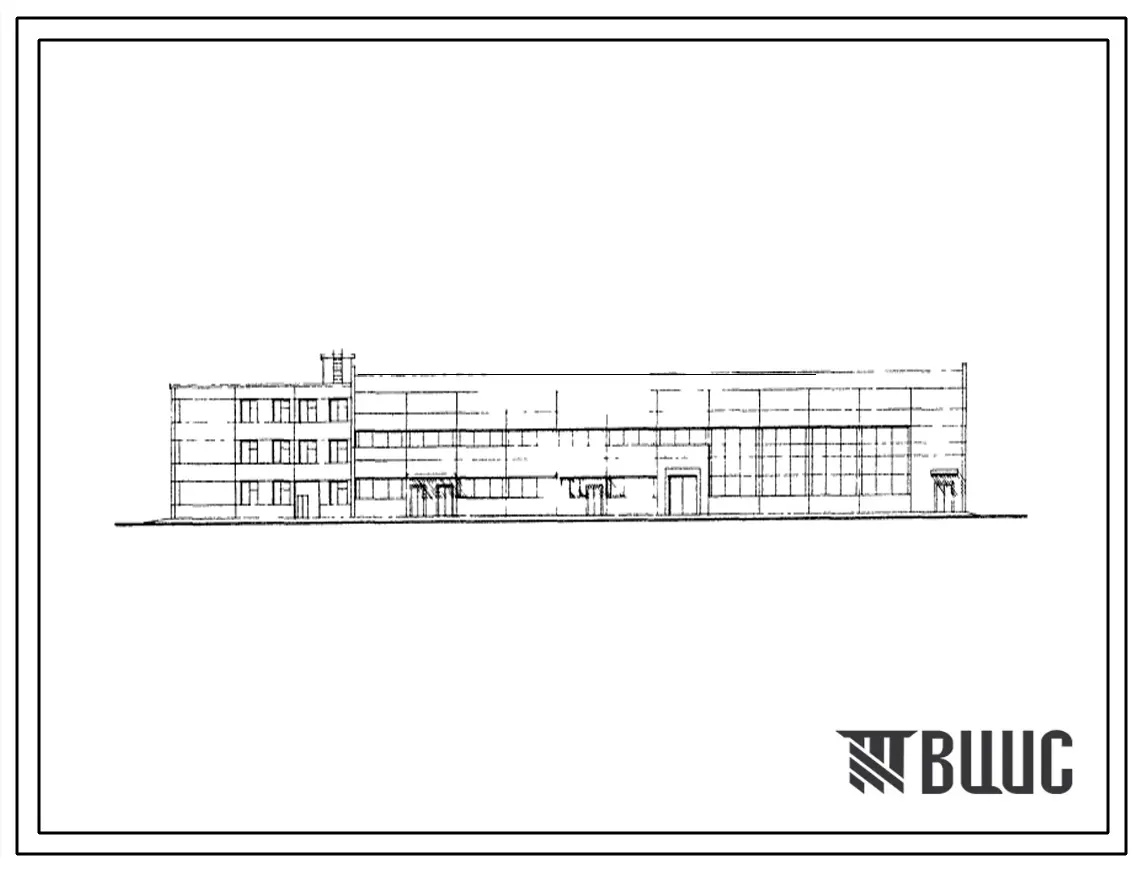 Типовой проект 405-6-1 Цех пресс-изделий на 50 прессов.