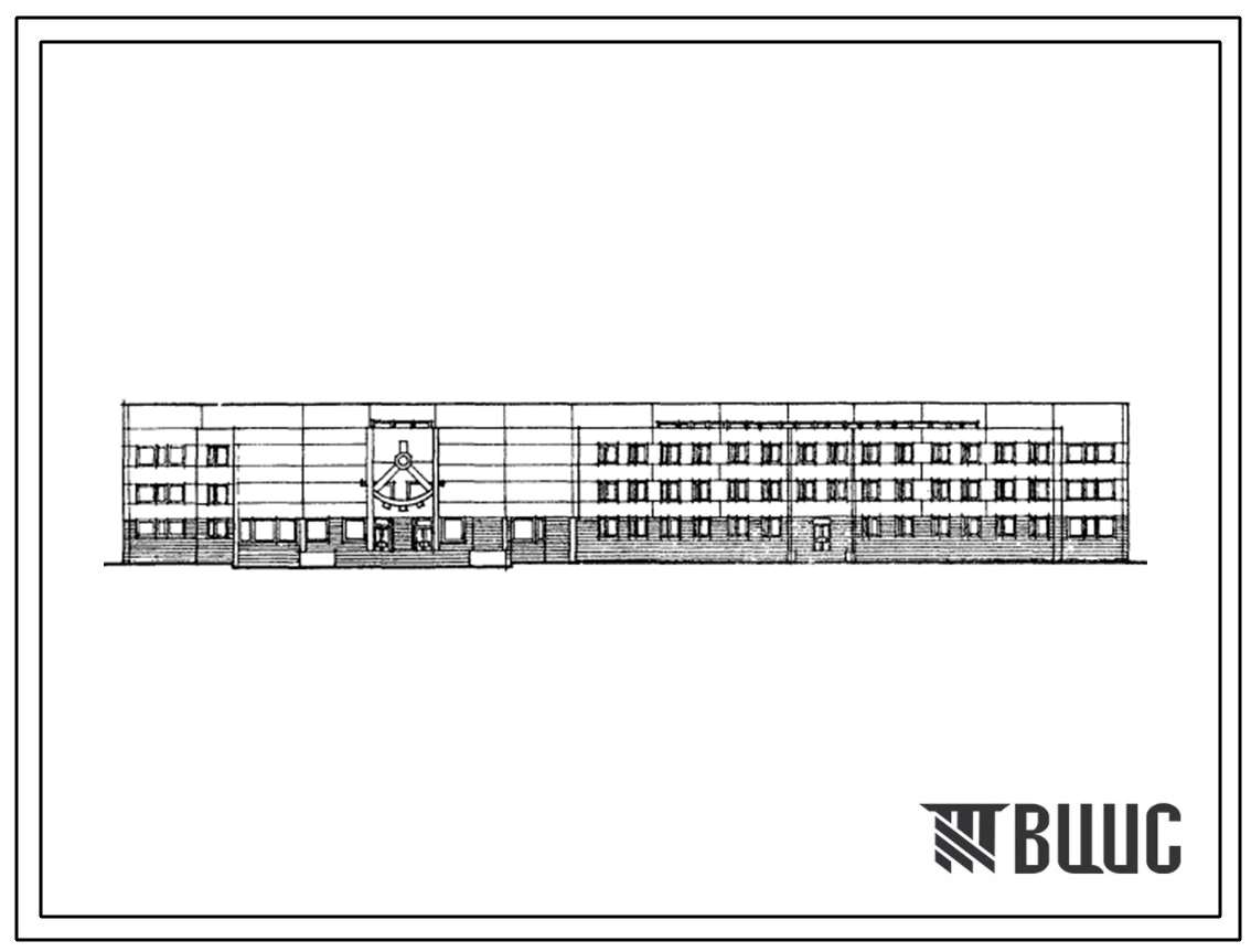 Типовой проект 232-01-170.88 Профтехучилище на 360 мест для учащихся сельскохозяйственного профиля. Здание одно-, двух-, трех-, четырехэтажное. Каркас по серии 1.020-1/83. Стены из однослойных бетонных панелей по серии 1.030.1-1.