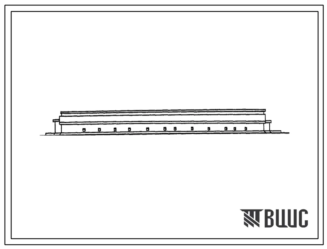Типовой проект 805-0-335 Реконструкция птичника (типового проекта №805-83) на содержание 12,3 тыс. кур в клетках L-112