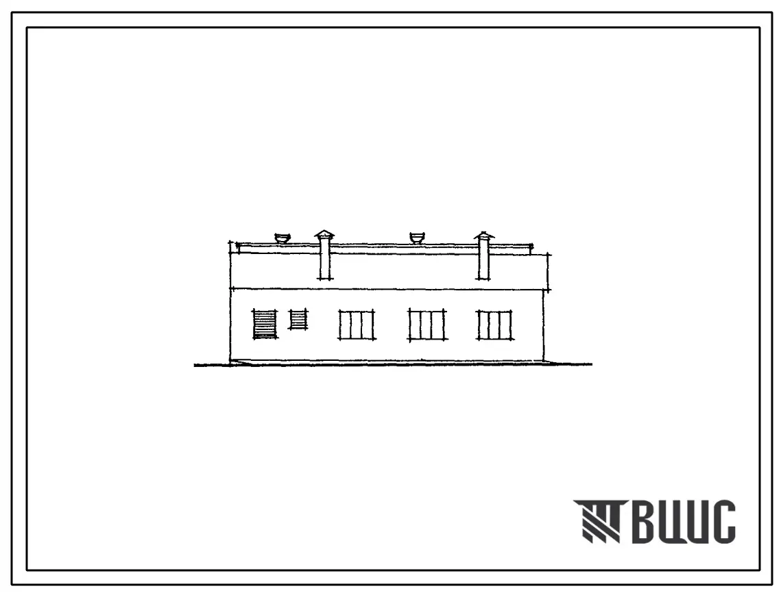 Типовой проект 801-319с Молочный блок производительностью 3 т молока в сутки с пунктом искусственного осеменения и бытовыми помещениями