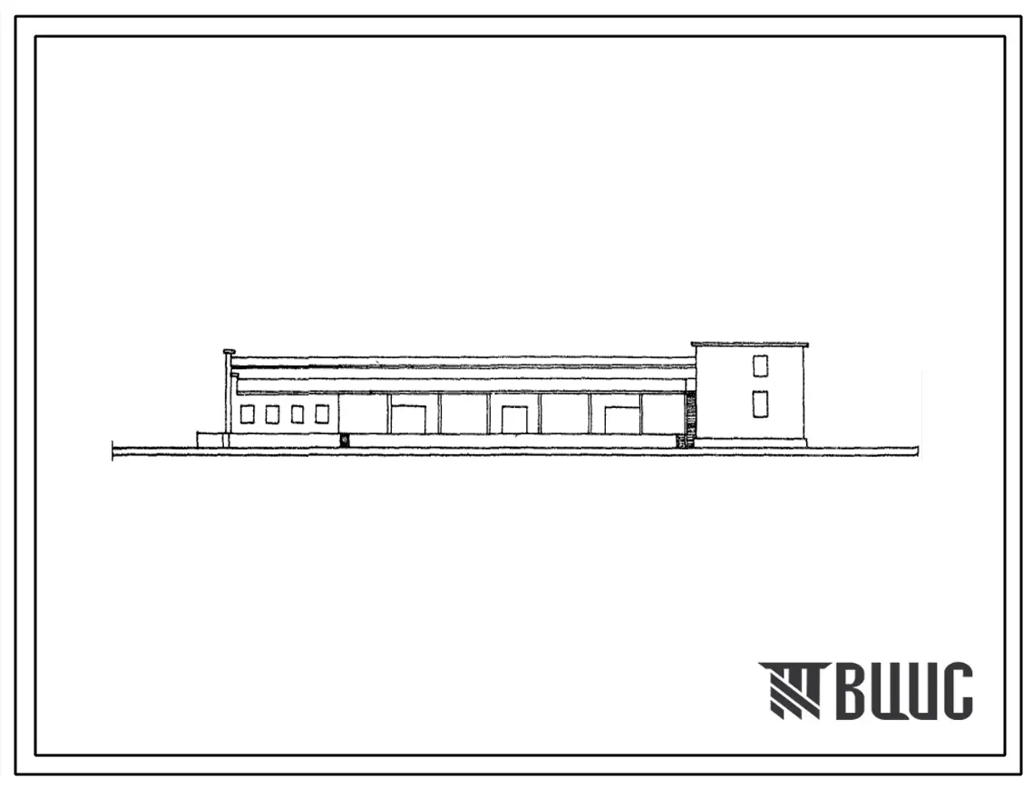 Типовой проект 701-4-6 Холодильник распределительный одноэтажный общего назначения емкостью 1500т.