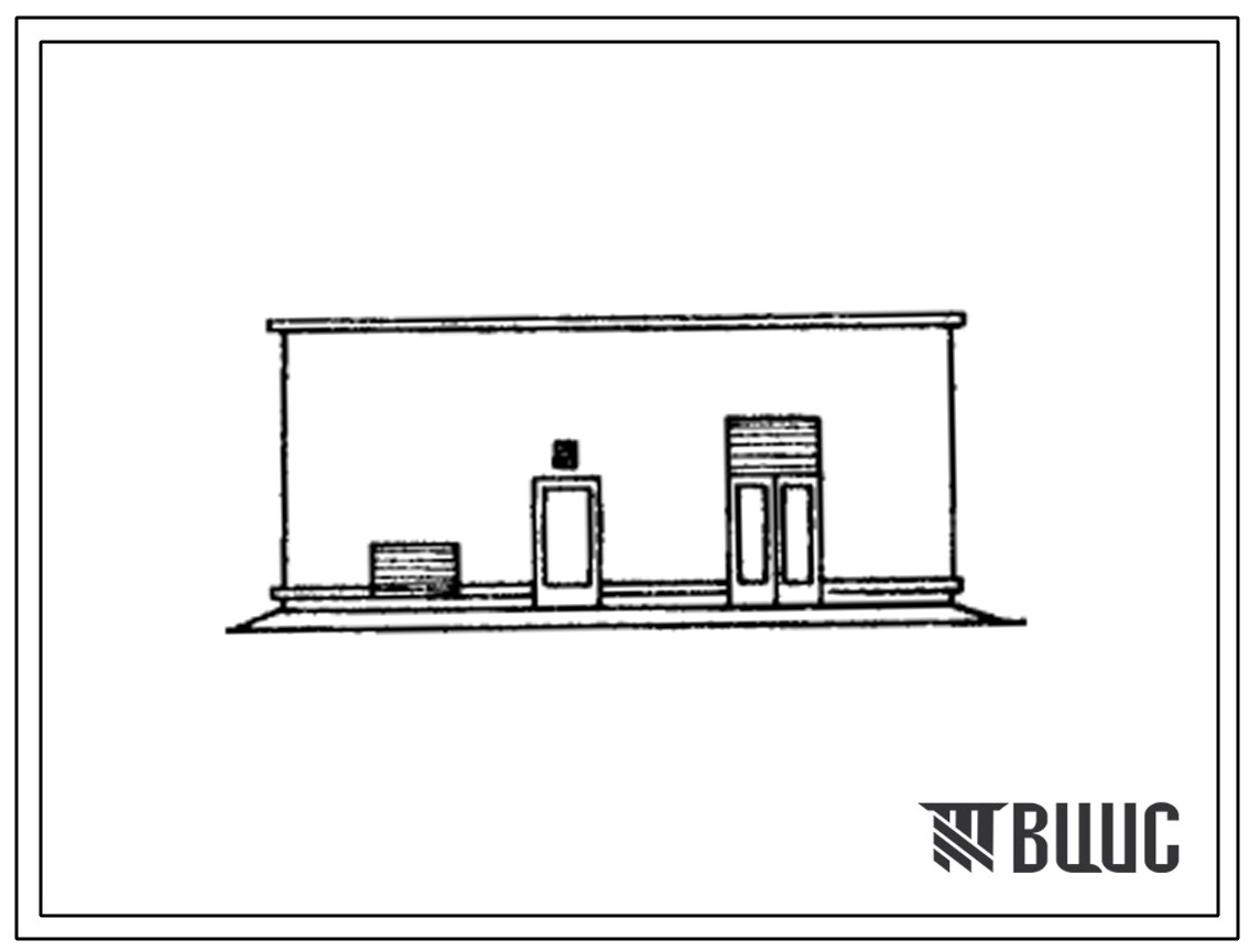 Типовой проект 407-3-256 Распределительный пункт 6-10 кВ с кабельными питающими и отходящими линиями, с питанием по трем линиям, с двумя трансформаторами мощностью до 630 кВА каждый, для городских электрических сетей. Тип III РПК-2Т.