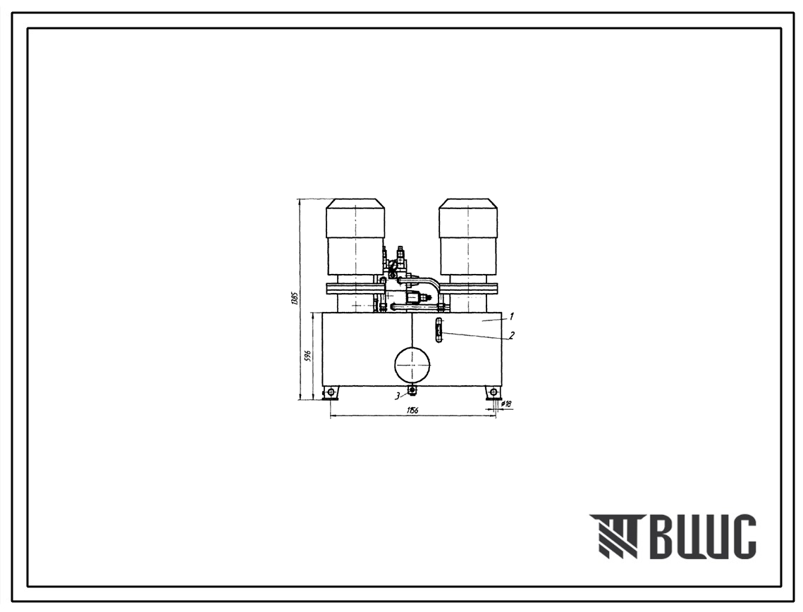 Шифр С400-АДК.9699.07343.ПС Насосная установка С400-АДК.9699.07343