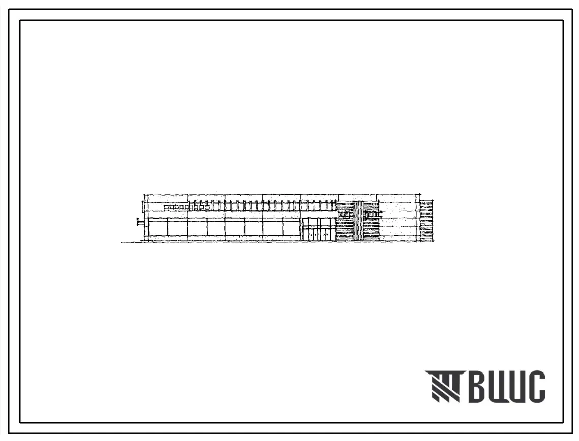 Типовой проект 272-13-77С Гастроном торговой площадью 1000 м?. Для строительства в IVА и IVГ климатических подрайонах сейсмичностью 7, 8 и 9 баллов.