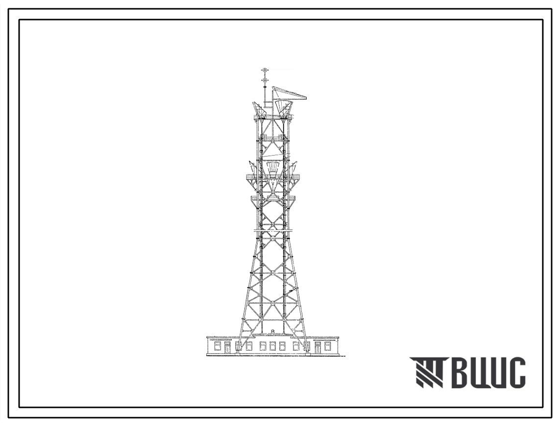 Типовой проект 603-22  Узловая радиорелейная станция на аппаратуре Р-600-2М . Котельная-стоянка машин.