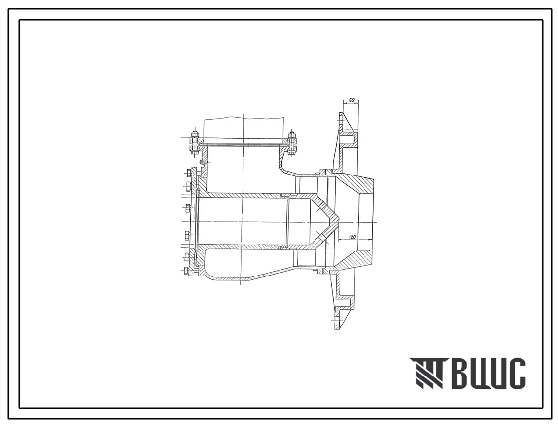 Проект Н6028 Горелка дутьевая унифицированная для высококалорийных газов производительностью 4,0 Гкал/ч ГДУВ-4,0