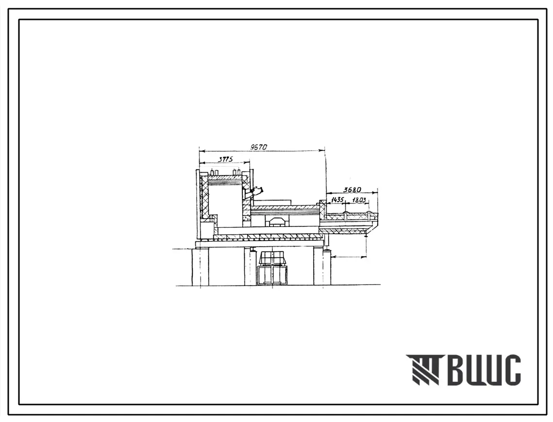 Проект 10267 Печь ванная рекуперативная производительностью 1,6 т/ч