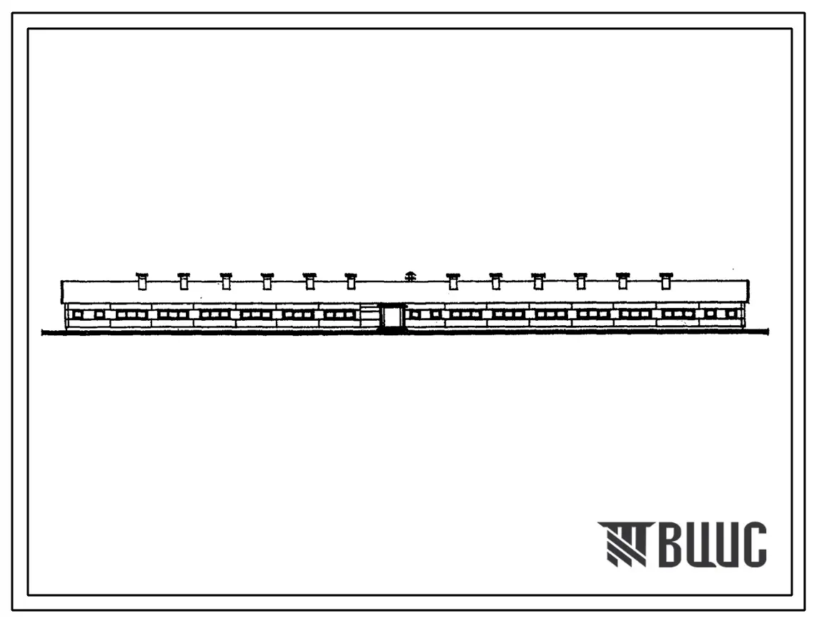 Типовой проект 802-5-19.83 Свинарник-откормочник на 1120 мест