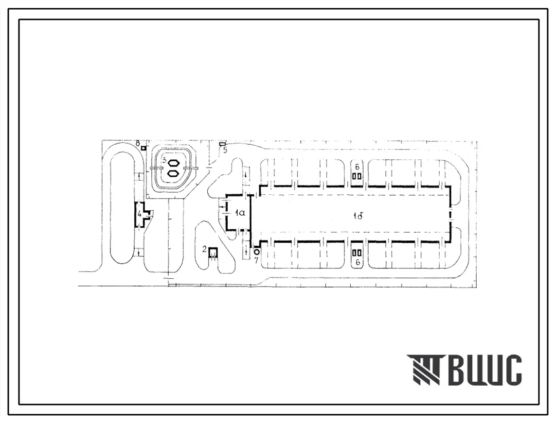 Типовой проект 812-01-54.85 Пункт обработки и хранения 2500 т семенного зерна.