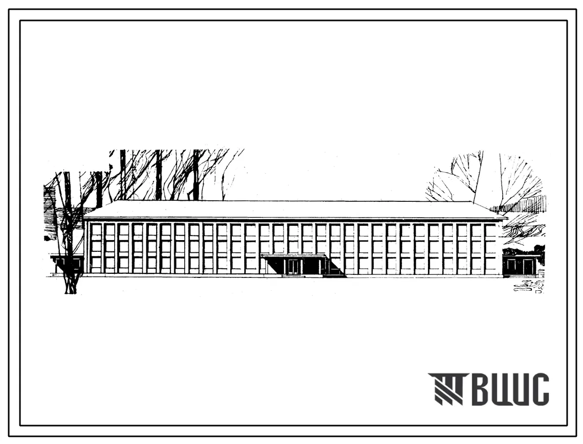 Типовой проект 2-02-1 Одиннадцатилетняя школа на 964 учащихся
