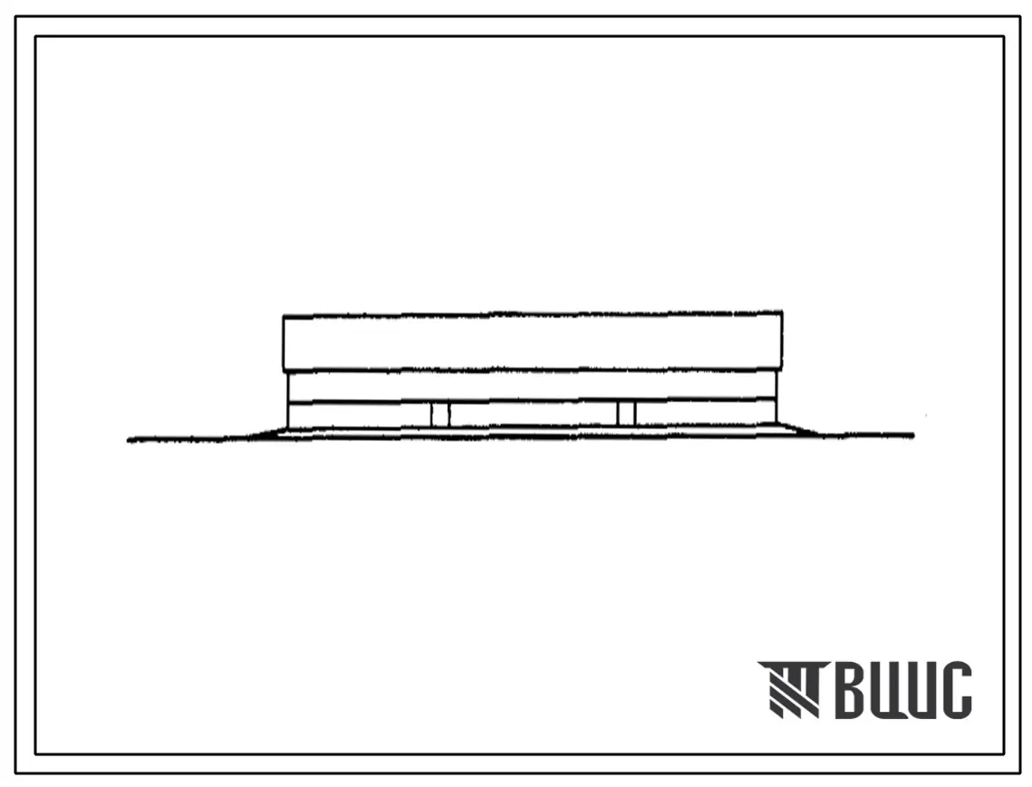 Типовой проект 803-4-47с.86 Овчарня на 750 голов ремонтного молодняка (в рамном каркасе). Сейсмичность 7, 8 и баллов