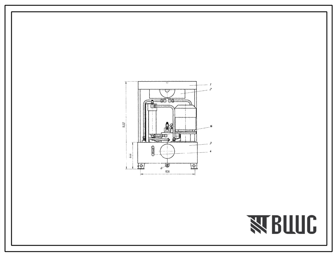 Шифр С160-АДК.9699.7521.ПС Насосная установка С160-АДК.9699.7521