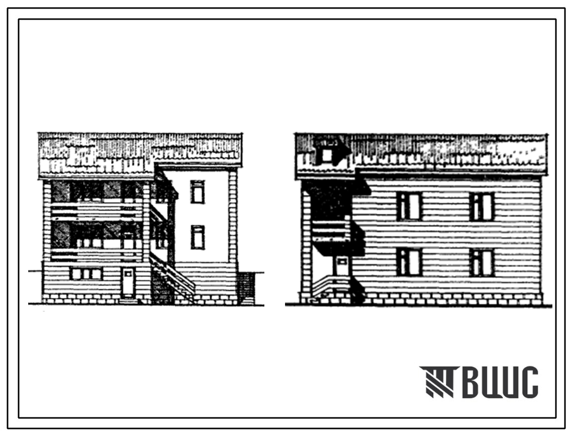 Типовой проект 145-18-28с.13.87 Одноквартирный 2-этажный 6-комнатный жилой дом (стены из туфового камня) на крутом рельефе. Для государственного строительства в сельской местности Армянской ССР