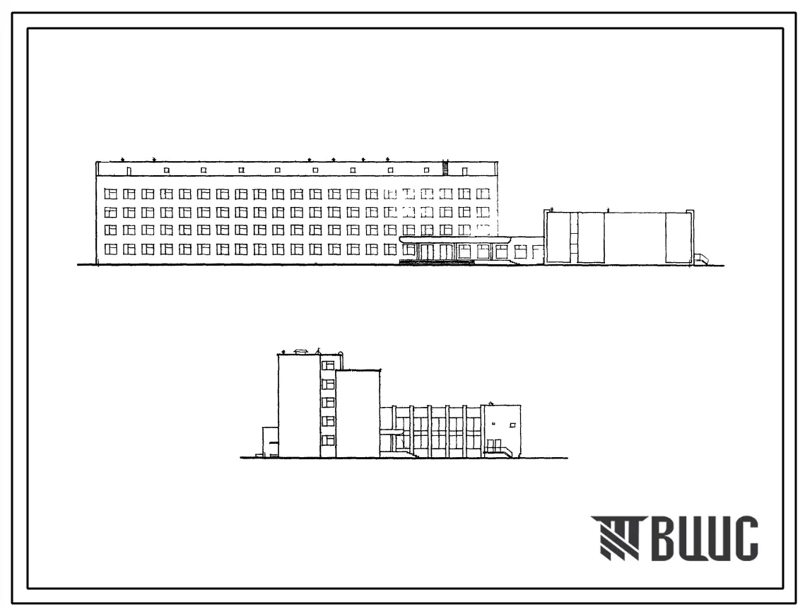 Типовой проект 234-2-15 Фармацевтическое училище на 630 учащихся для строительства во 2 и 3 строительно-климатических зонах.