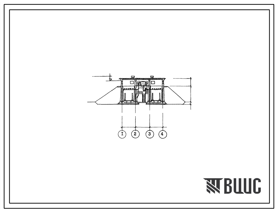Типовой проект 902-2-213 Высоконагружаемые биофильтры, располагаемые в зданиях, двухсекционные с размерами секций 6х12 м и высотой загрузки 3 и 4 м
