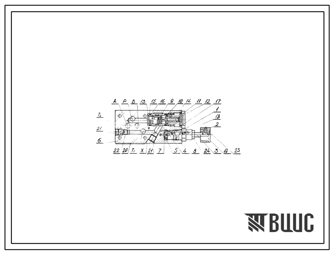 Шифр МКПВ-10/3МР Клапан предохранительный МКПВ-10/3МР