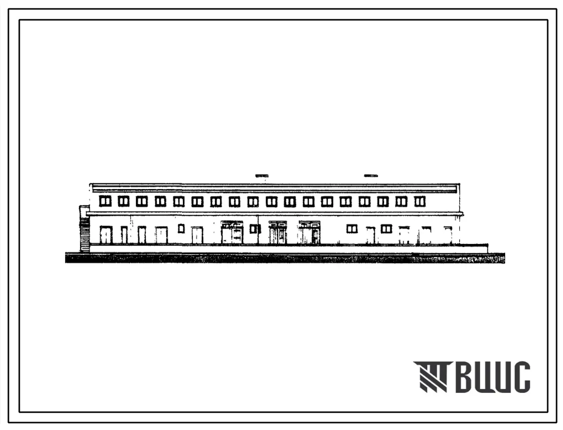 Типовой проект 701-3-18 Склад для хранения продовольственных и промышленных товаров площадью 1200 м? с вариантом для районов с сейсмичностью 7, 8 и 9 баллов.