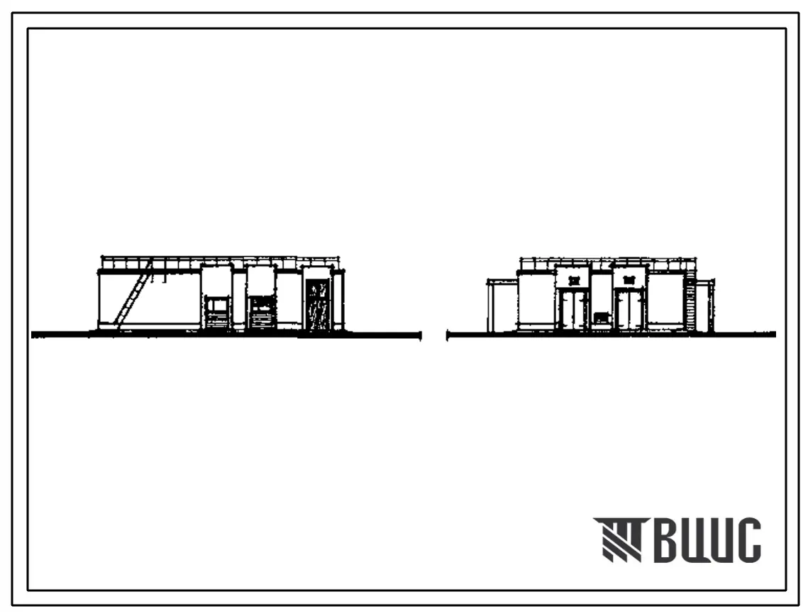 Типовой проект 902-1-150.2.88 Канализационная насосная станция производительностью 800–1400 м3/ч, напором 80 м при глубине заложения подводящего коллектора 5,5 м. Конструктивный вариант – опускной способ