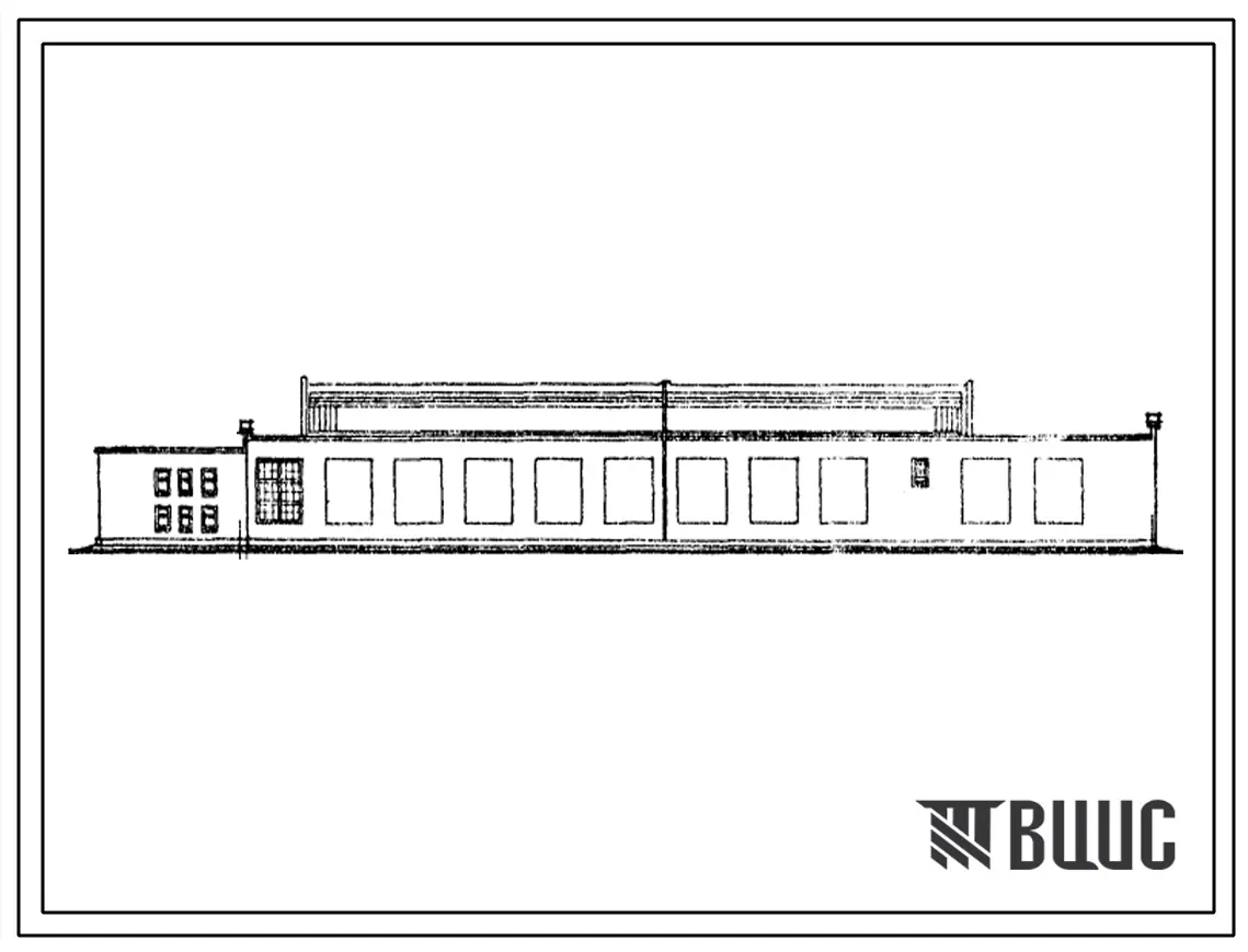 Типовой проект 816-43 Специализированное производство по централизованному восстановлению автомобильных и тракторных деталей с программой 2,0 млн.руб. в год. Для строительства в районах с расчетной наружной температурой -20, -30 и -40?С.