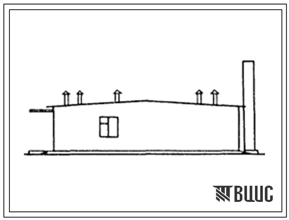 Типовой проект 817-229.85 Бригадный дом на 25 человек (стены из кирпича)