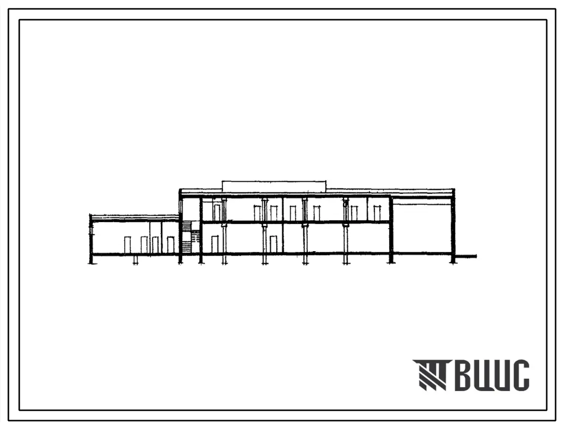 Типовой проект 408-21-12/72 Фильмобаза с оборотом 150 фильмокопий в сутки при хранении 1500 фильмокопий