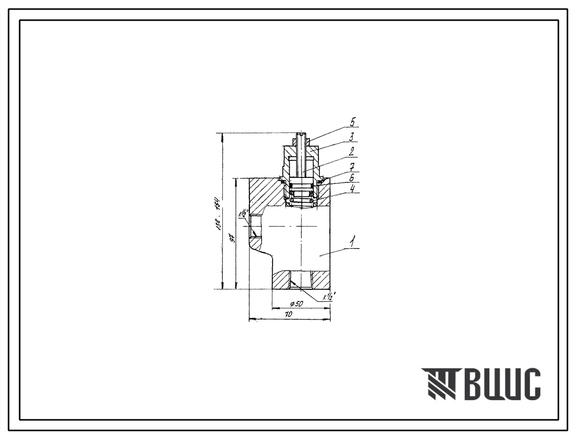 Шифр Г51-30.00Р Гидроклапан подпорный Г51-30.00Р