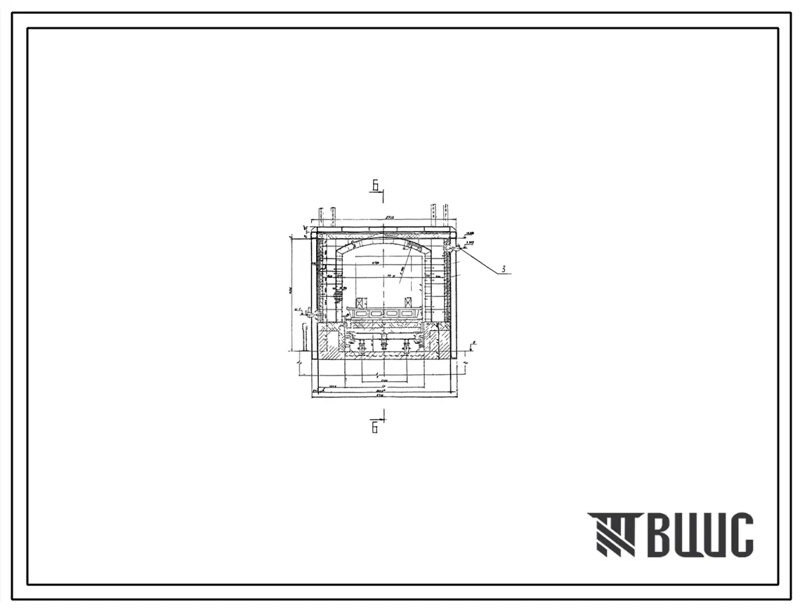 Проект РП11901 Печь термическая с выкатным подом размерами 3,0х3,8 м, на газе