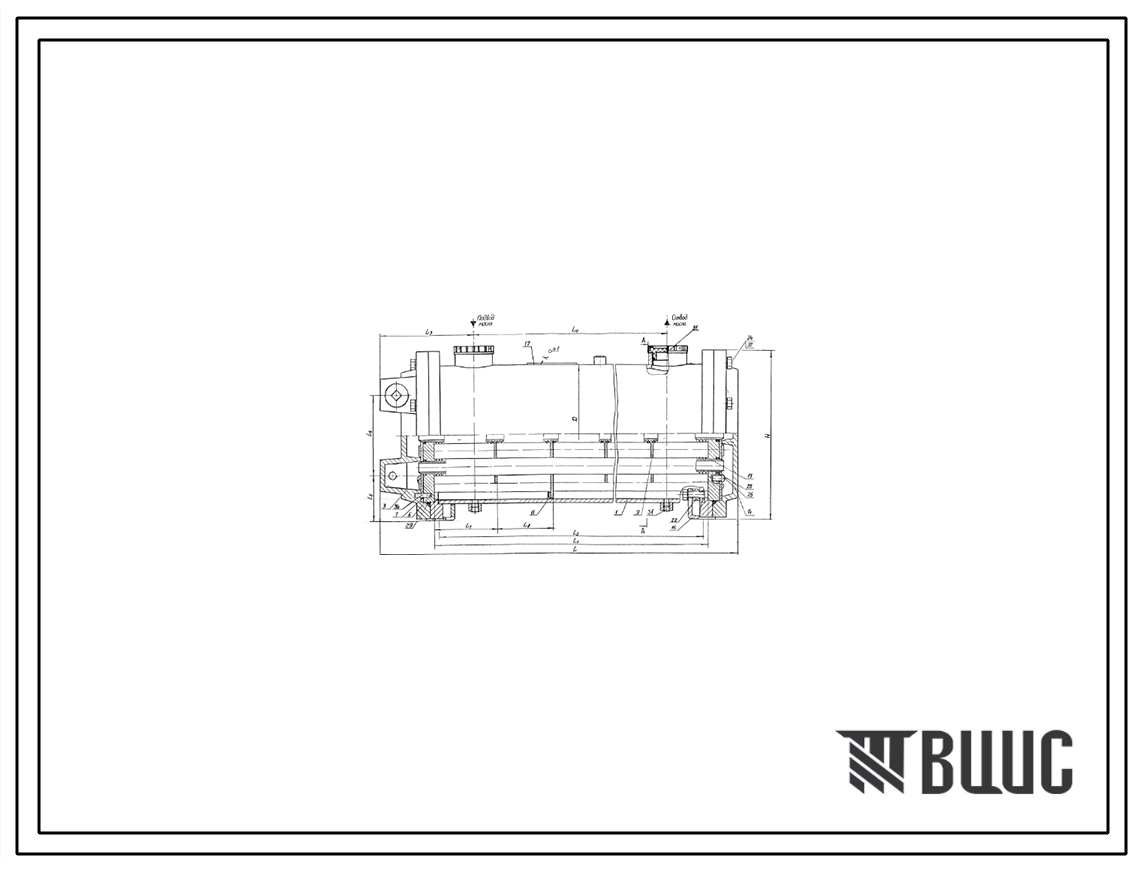 Шифр МО-000 Маслоохладитель МО-000