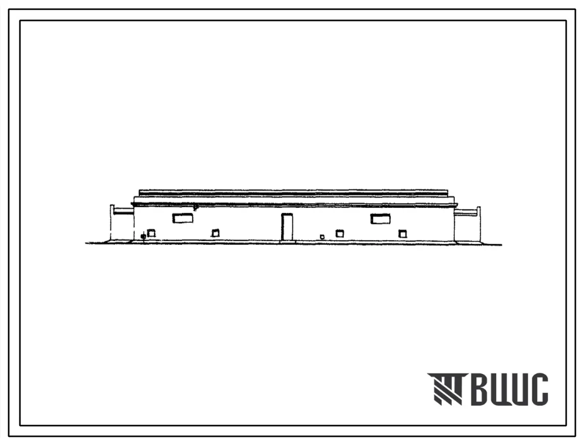 Типовой проект 805-167 Батарейный цех для выращивания индюшат от 1 до 20 дней на 9000 голов.