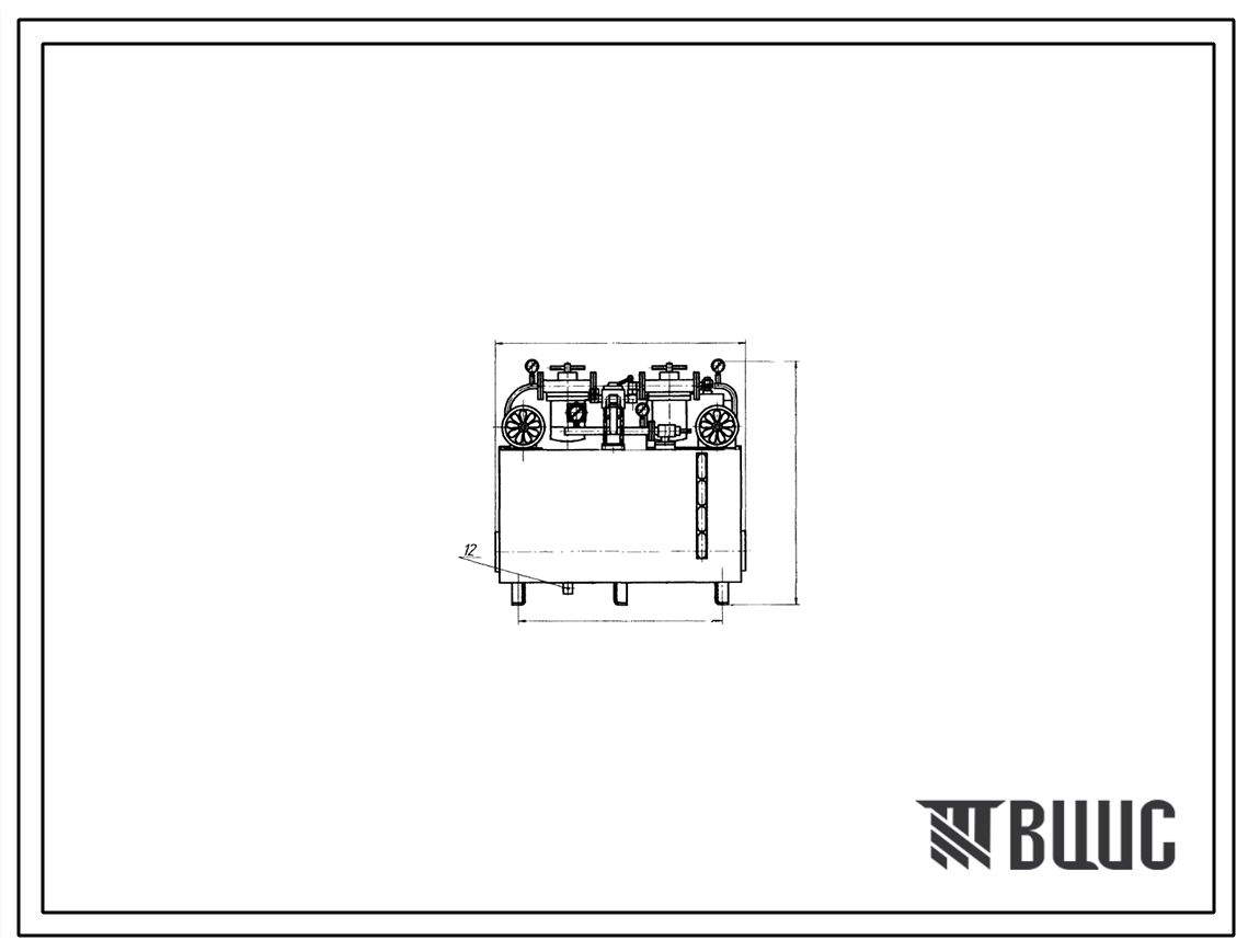 Шифр СС1250.70.05.ГЗ Смазочная станция СС1250.70.05.ГЗ
