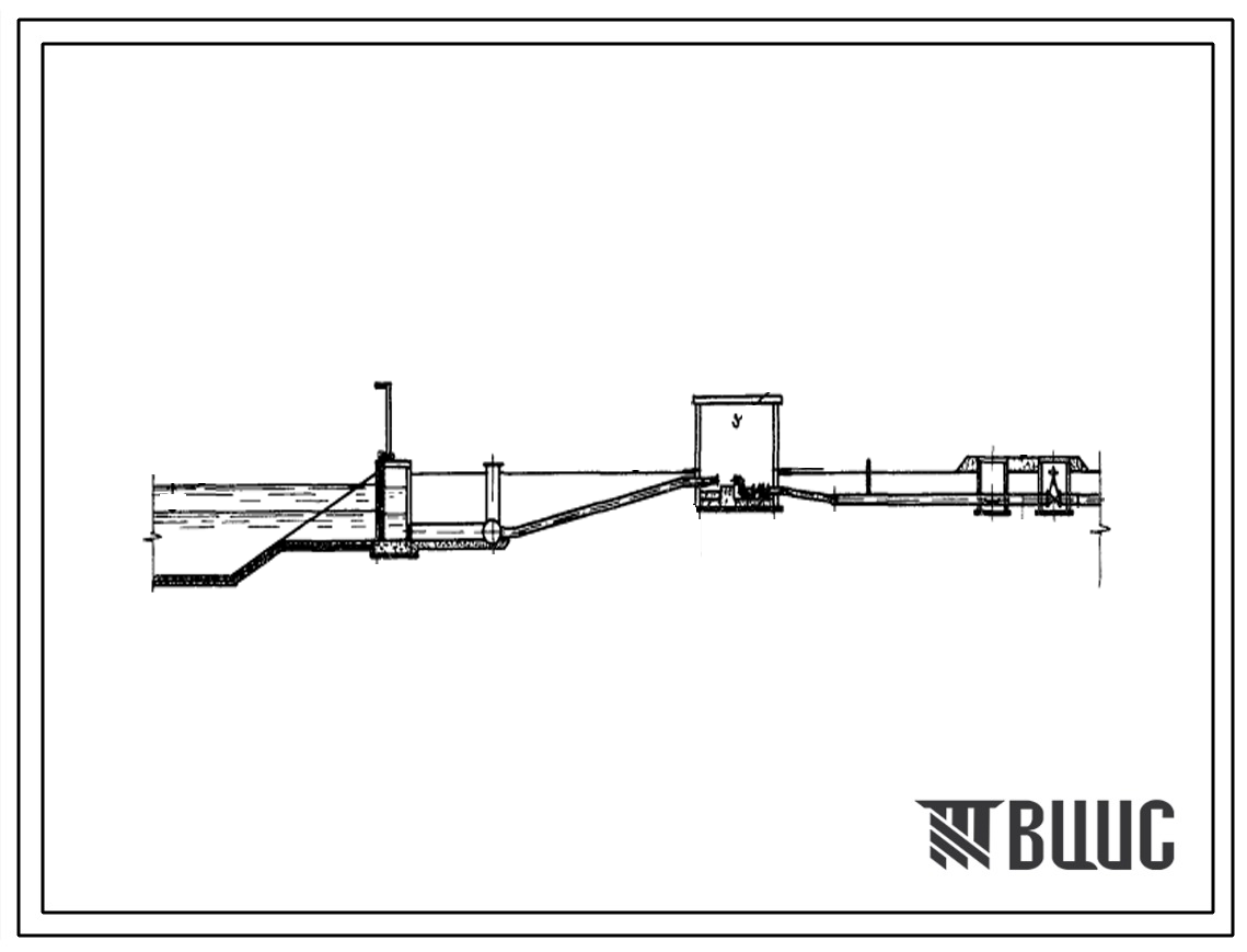Типовой проект 820-3-25 Четырехагрегатная насосная станция с насосами Д630-90 с подачей 670 л/с и напором 72 м