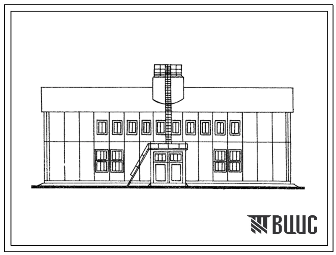 Типовой проект 409-28-25 Бетоносмесительная установка производительностью 15 м3/час СБ-70. Закрытое исполнение