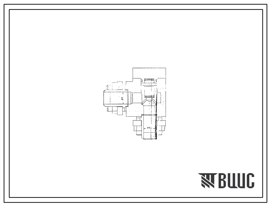 Шифр Г51-30.00-60 Клапан обратный Г51-30.00-60