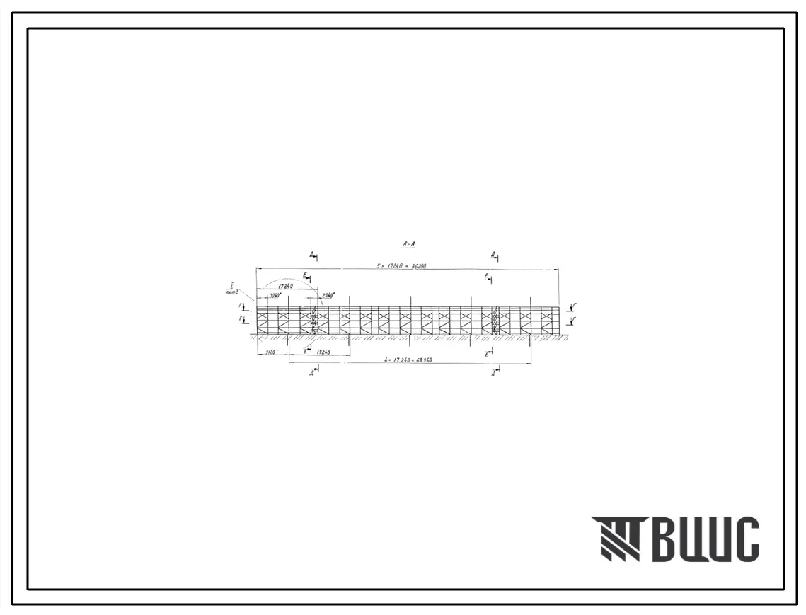 Проект 59169 Леса стоечные свободностоящие унифицированные ЛСУ-2М